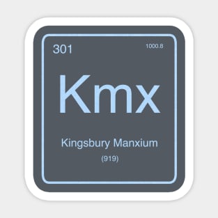 Kingsbury Manxium Sticker